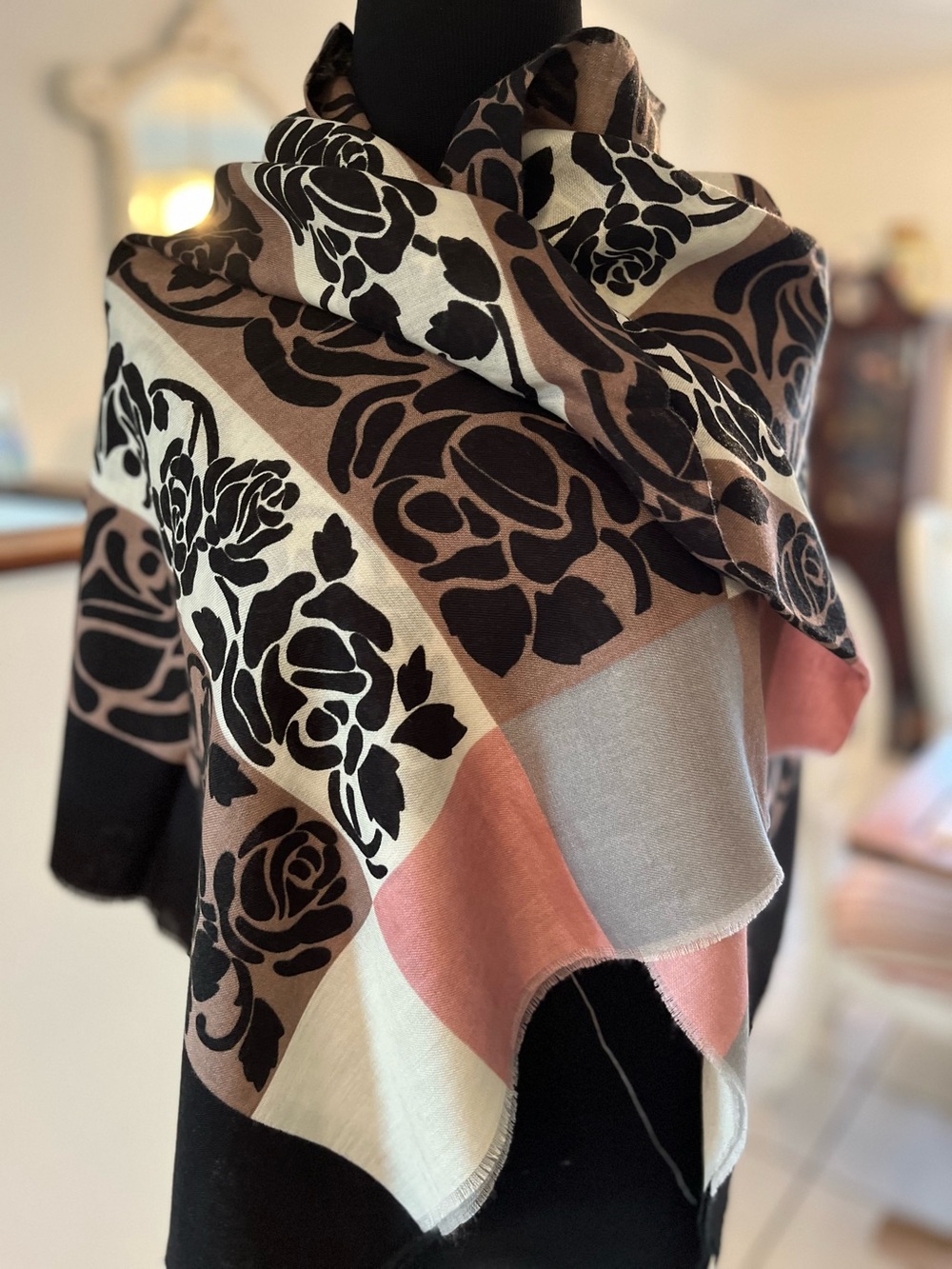 Vintage Glentex made in Japan scarf